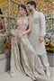 Off White Embroidered Bomber Kurta With Jogger Pant
