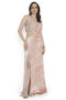 Pink Embroidered Choli With Side Slit Skirt