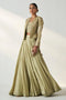 Radha Green Jacket Lehenga Set