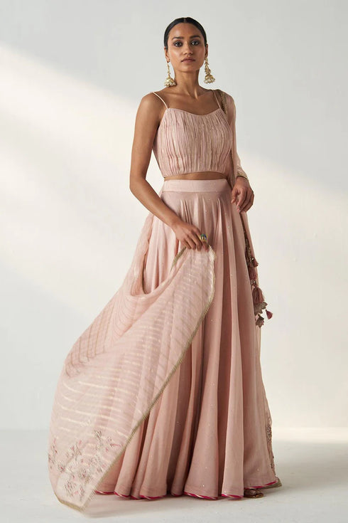 Rajita Blush Pink Lehenga Set