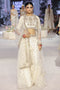 Shakira Off White Embroidered High Low Choli With Sharara And Dupatta