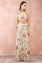 Stone Embroidered Choli And Skirt