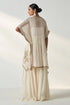 Suhana Ivory Kaftan Gharara Set