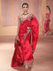 Red Silk Saree Set
