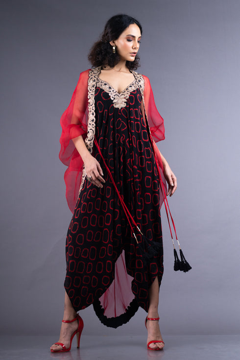 Gather Kite Jacket and Jumpsuit Set