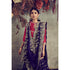 Purple embroidered sharara set