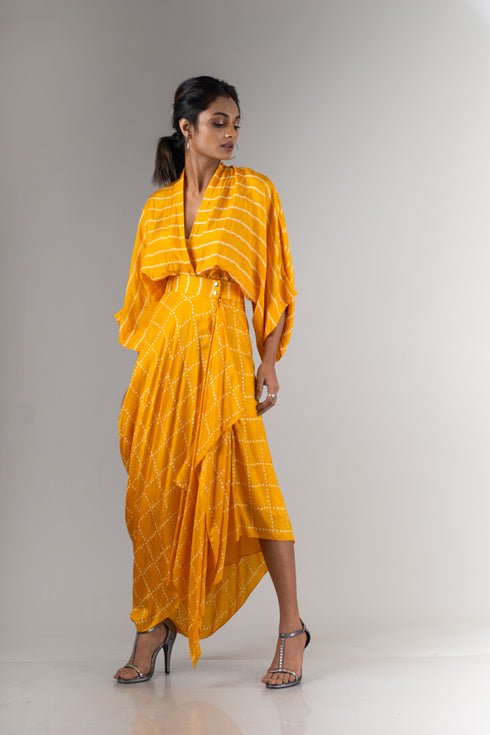 SS-2 Kaftan Wrap dress