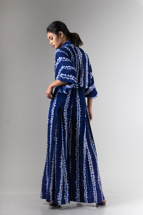 Kimono Box Pleated Jumpsuit