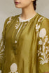 Double layer kurta set in batik chanderi