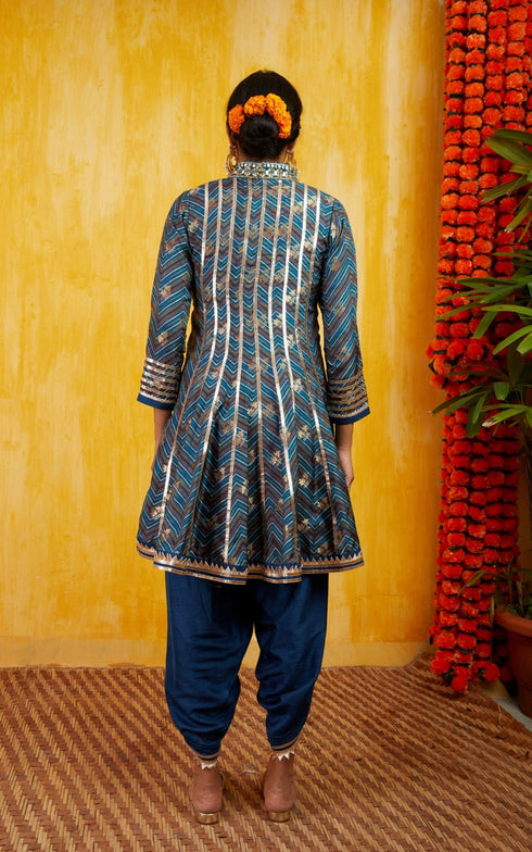 Marigold Zigzag AG with Dhoti