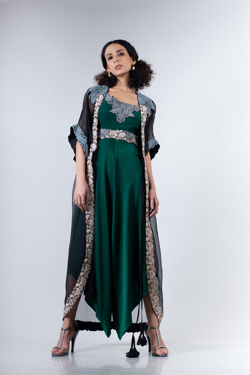Kaftan Kite with Jumpsuit Set