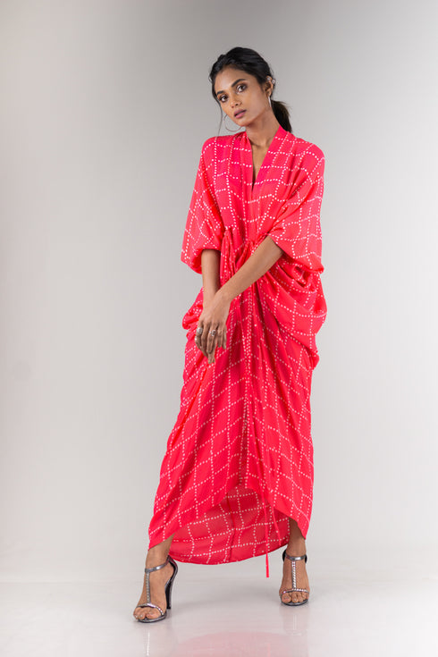 Drawstring Kite Dress