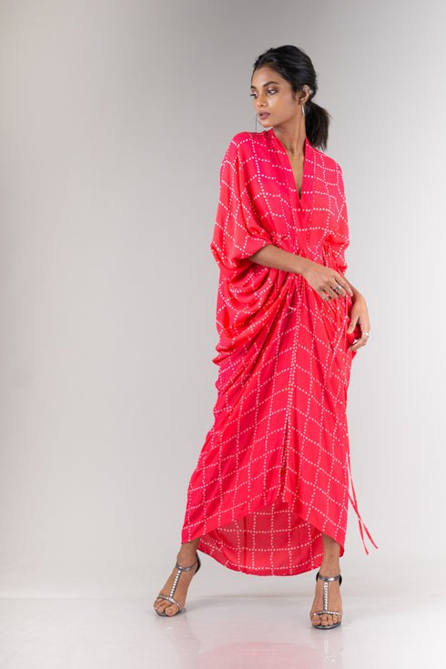 Drawstring Kite Dress