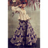 Purple embroidered lehenga set