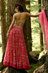 Rani Pink Print Jungle Print Lehenga