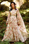 Floral Print Draped Anarkali