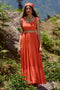 Sherbet Orange Maxi Dress