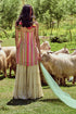 Multicoloured Stripes Sharara Set