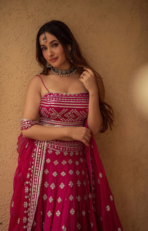 Chand Jacket Lehenga Set