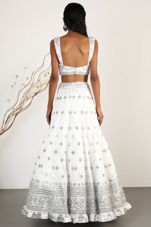 Chand Lehenga Set with Bustier