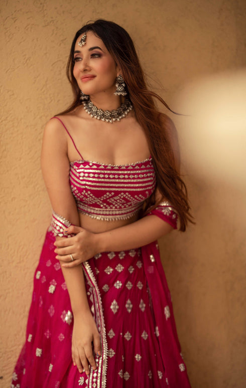 Chand Jacket Lehenga Set