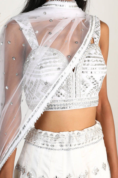 Chand Lehenga Set with Bustier