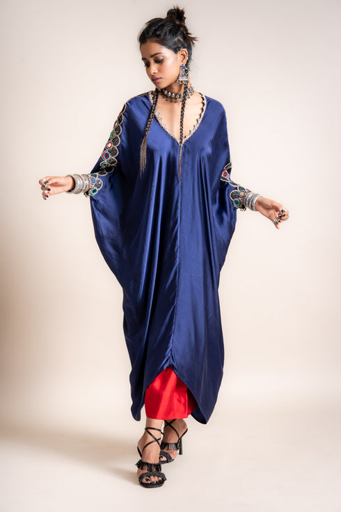 Kaftan Kurta With Lungi Set