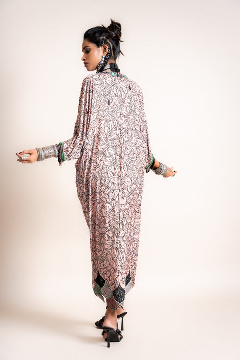 Embroidered Rekha Dress