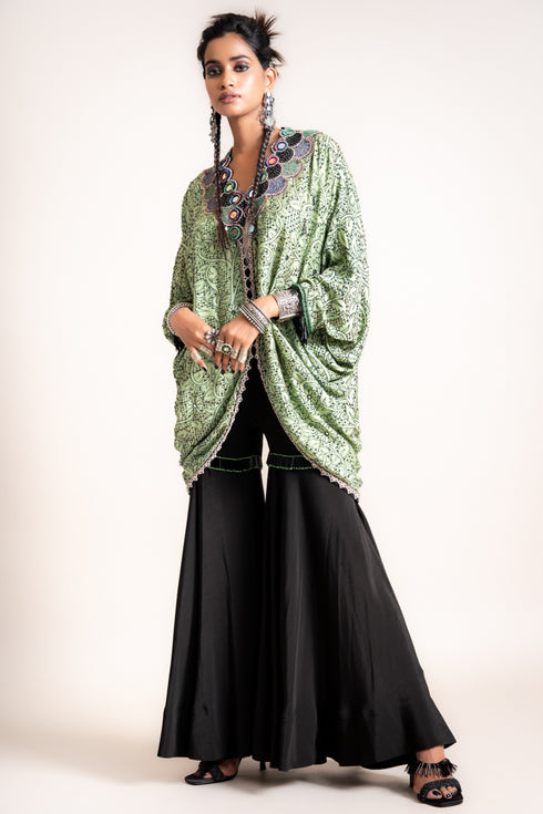 Short-Kite With Gharara Set