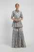 Peplum Gharara Set