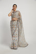 Ivory Printed Tamara Saree Set
