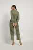 Green Dalia Pant Set With Butti Work