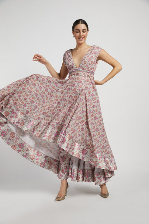 Pink Bloom Dalia Kurta Set