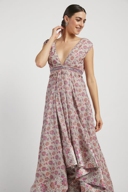 Pink Bloom Dalia Kurta Set