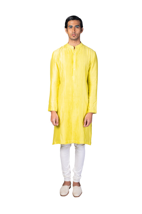 Multicolour floral Serwani with a kurta and churidar