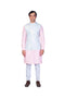 Asymmetric Waistcoat, EMB Kurta and Churidar