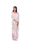 Pink Shaded Tissue Saree with EMB Blouse Piece