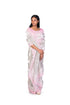 Pink Shaded Tissue Saree with EMB Blouse Piece