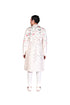 Multicolour Scattered Wallpaper EMB Off-white Sherwani