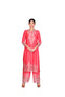 Coral Tissue Applique Kameez Set