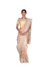 Golden Tissue Saree with EMB Blouse piece