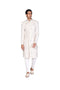Khadi Faded Off-white Sherwani