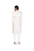 Khadi Faded Off-white Sherwani