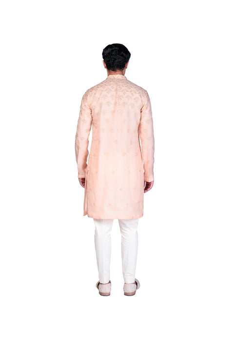 Applique EMB Kurta with churidar