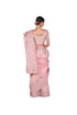 Vine Jaal Pink Tissue Saree with EMB Blouse Piece