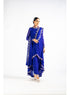 Royal Blue Scallop Pant Kurta Set